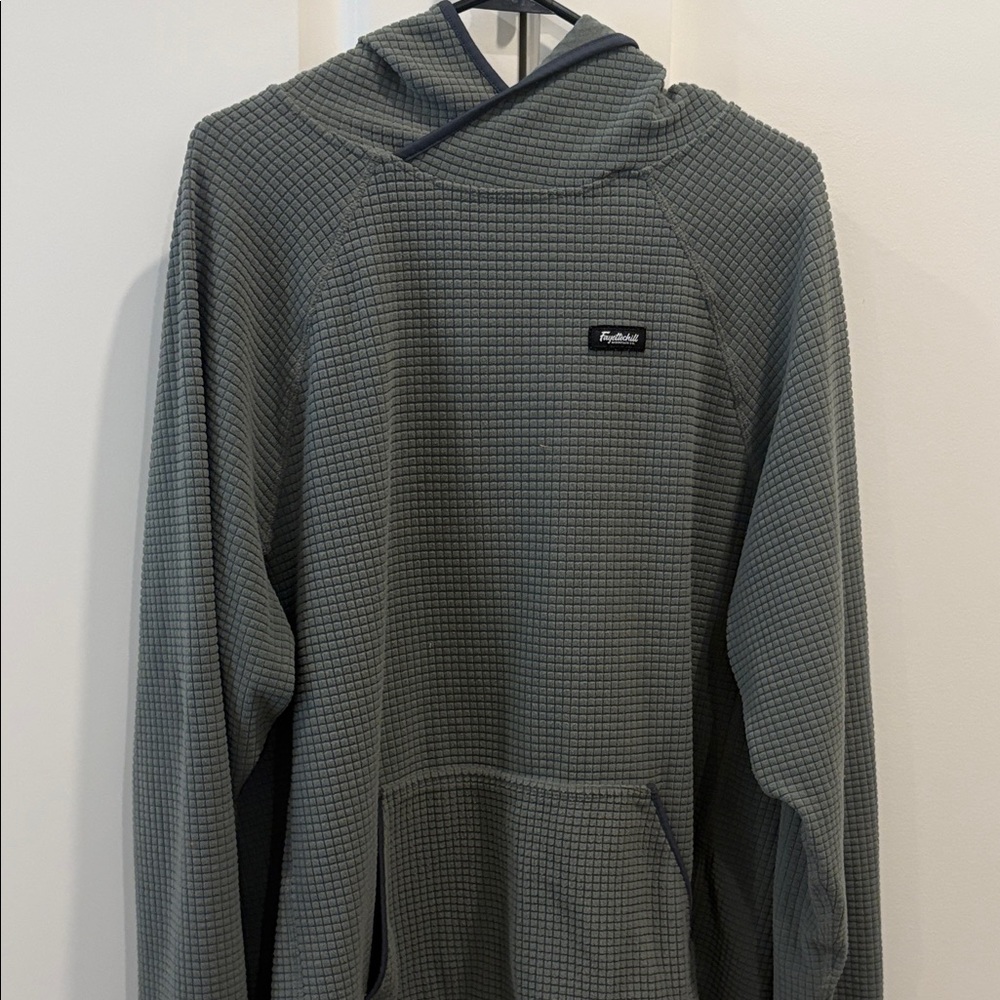 Fayettechill  Gray Men's Hoodie